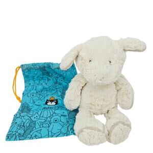 JellyCat Cream White Plush Soft Piper Luxury Lamb Sheep 12" Lovey Retired